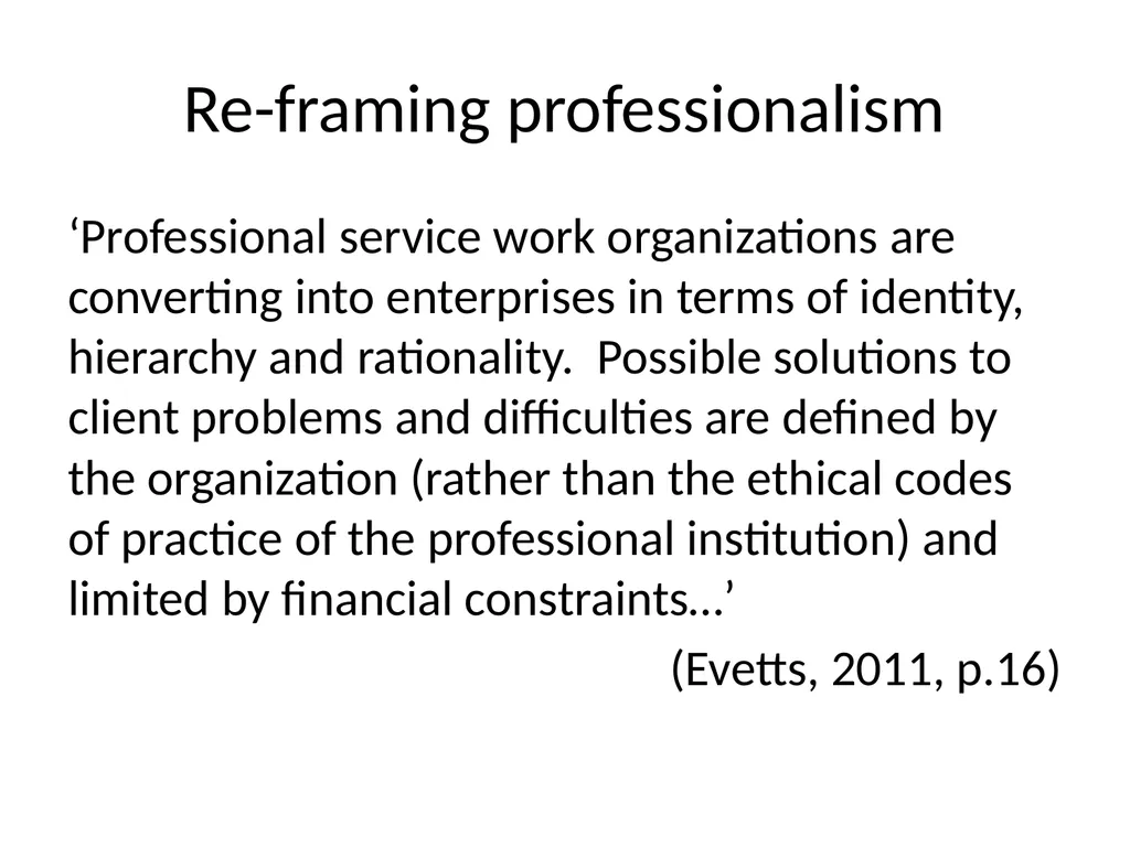 Value versus values? The challenge of ethical - slide 10 of 35