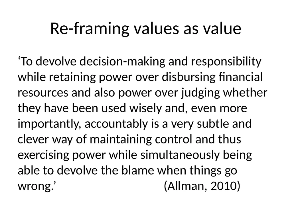 Value versus values? The challenge of ethical - slide 19 of 35
