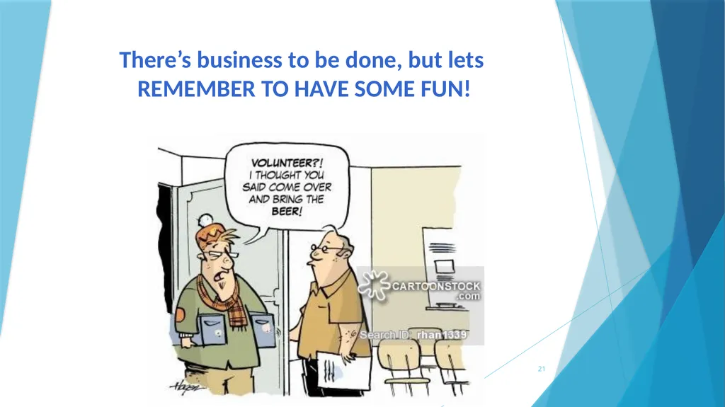 A survival Guide for Chamberlanders - Governance - slide 21 of 63