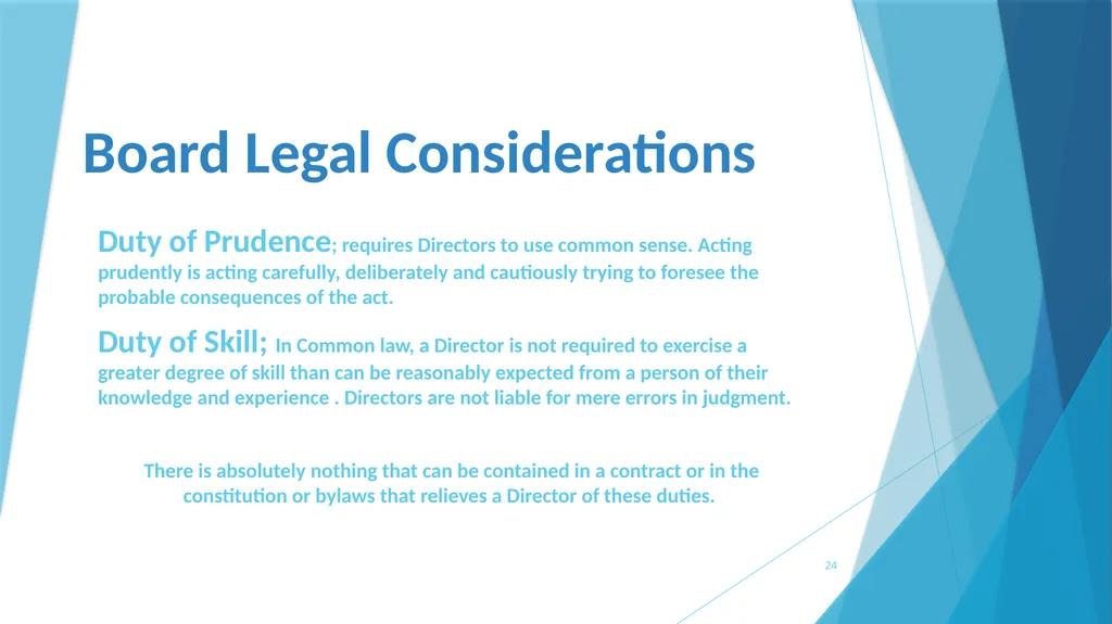 A survival Guide for Chamberlanders - Governance - slide 24 of 63