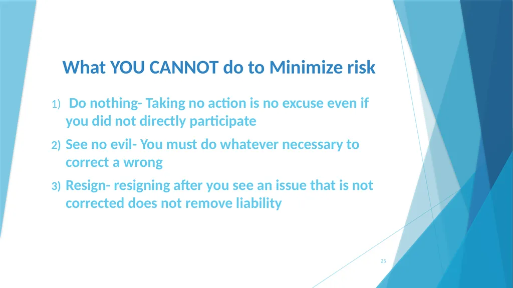 A survival Guide for Chamberlanders - Governance - slide 25 of 63