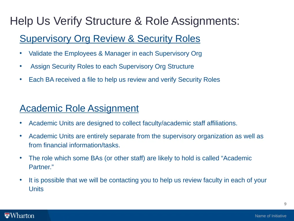 HCM Initiative Update Wharton Change Agents Anna - slide 9 of 12
