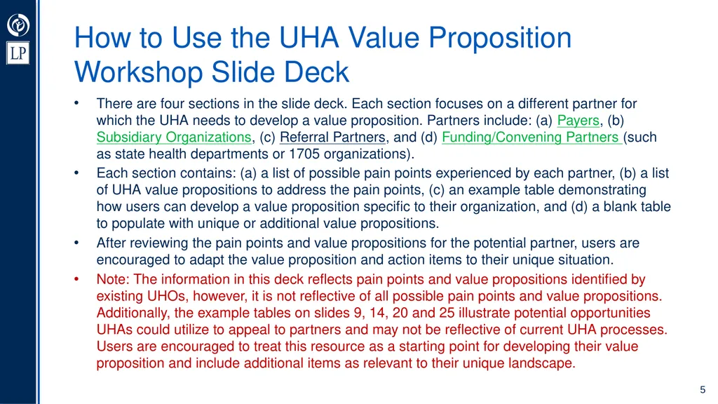 Umbrella Hub Arrangement Value Proposition - slide 5 of 30