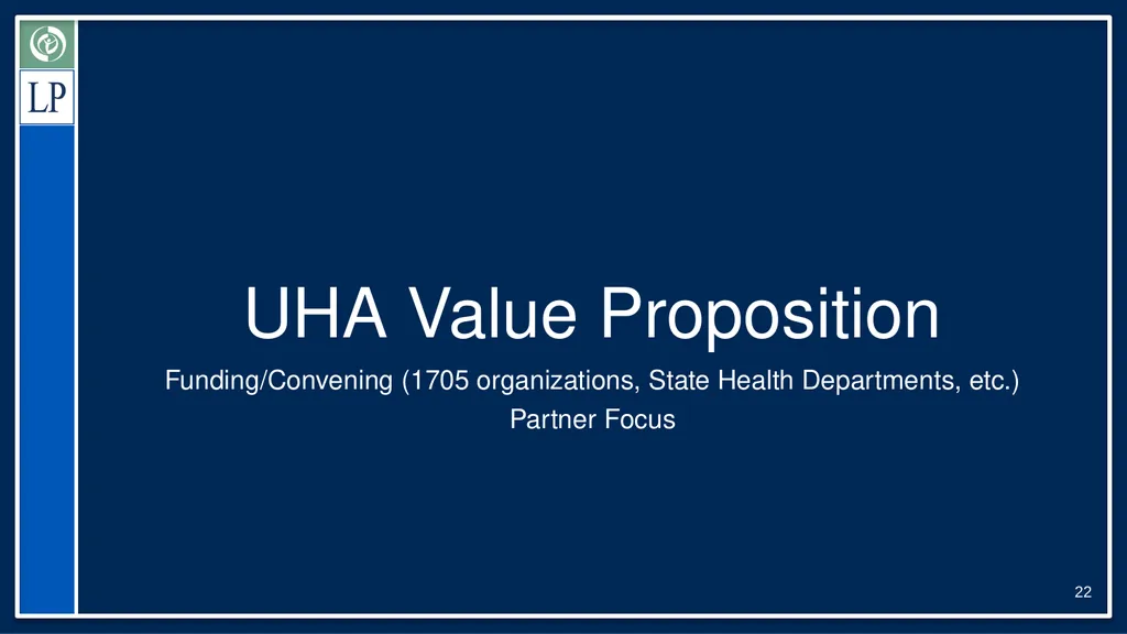 Umbrella Hub Arrangement Value Proposition - slide 22 of 30