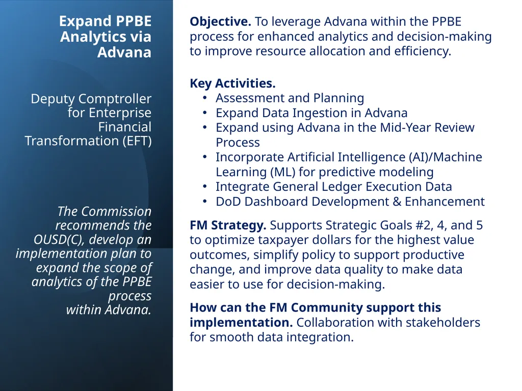 PPBE Reform ASMC PDI March 13, 2024 PPBE Reform - slide 14 of 22