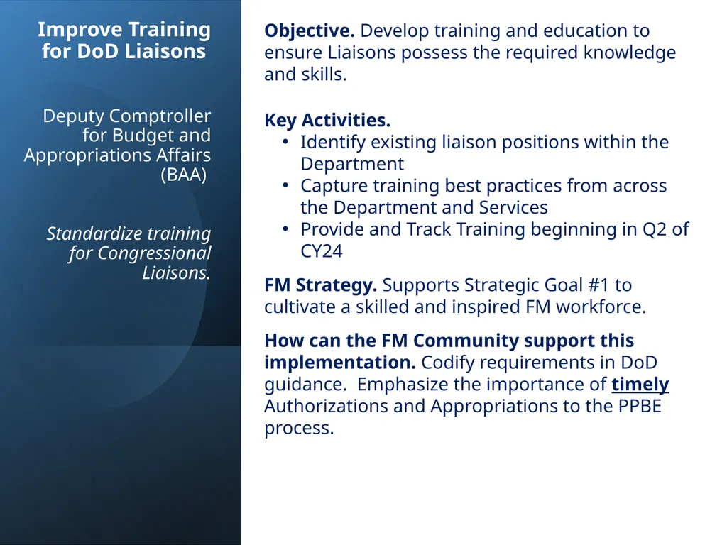 PPBE Reform ASMC PDI March 13, 2024 PPBE Reform - slide 18 of 22