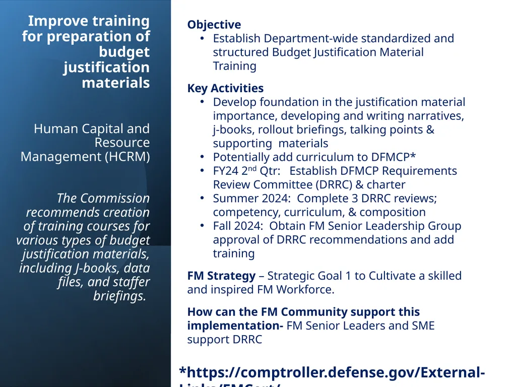 PPBE Reform ASMC PDI March 13, 2024 PPBE Reform - slide 21 of 22