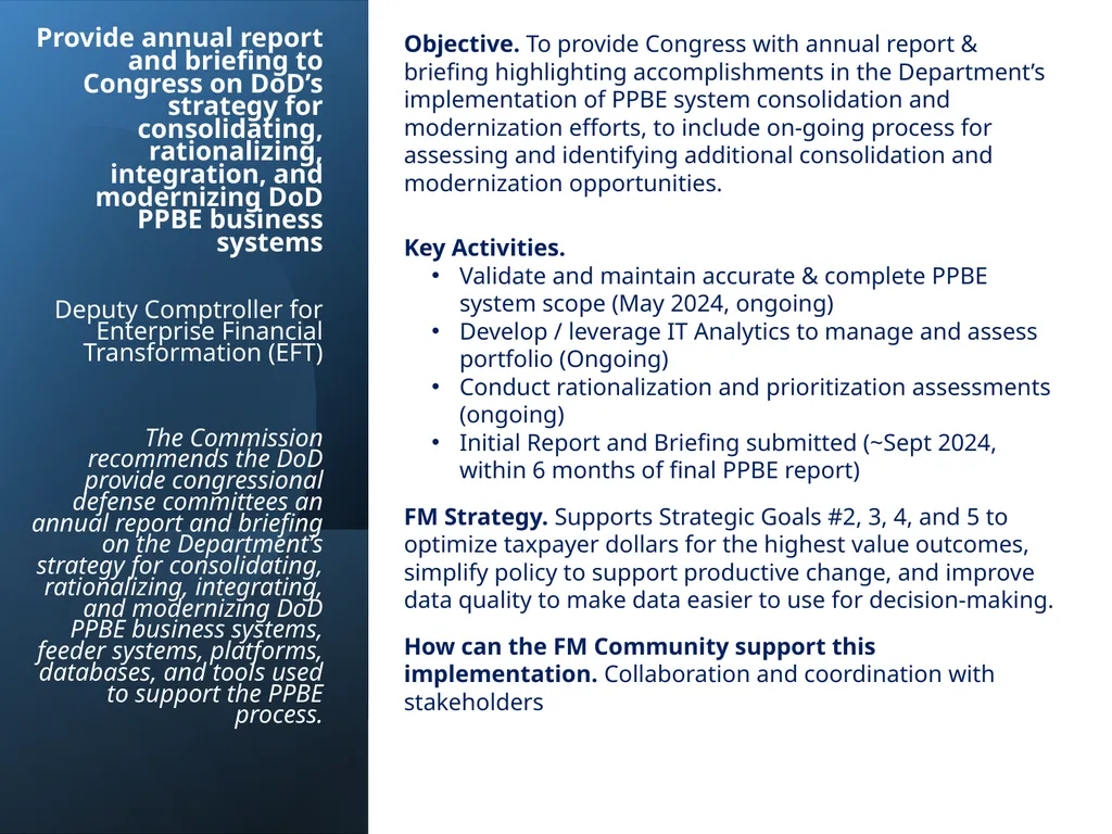 PPBE Reform ASMC PDI March 13, 2024 PPBE Reform - slide 16 of 22