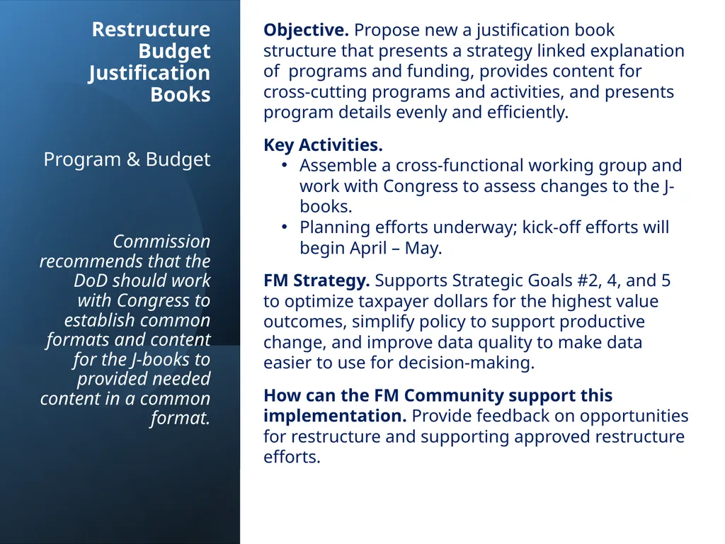 PPBE Reform ASMC PDI March 13, 2024 PPBE Reform - slide 8 of 22