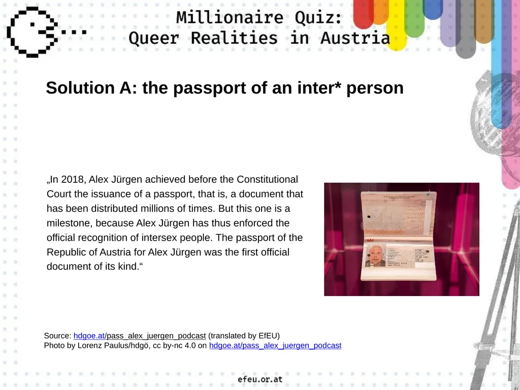 A a big rainbow flag C a traffic light in - slide 19 of 45