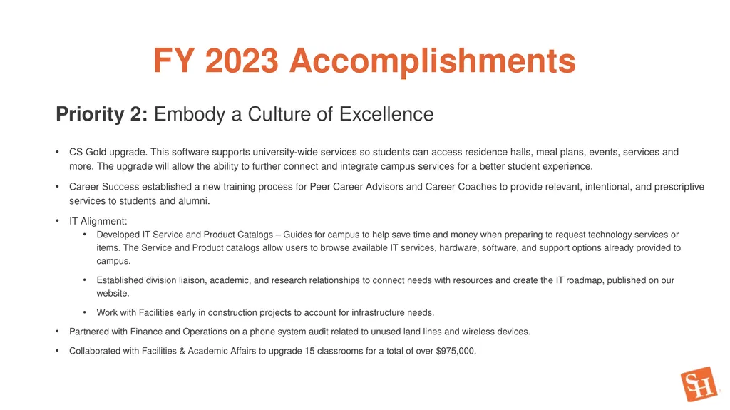 Strategic Enrollment and Innovation FY 2024 - slide 4 of 22