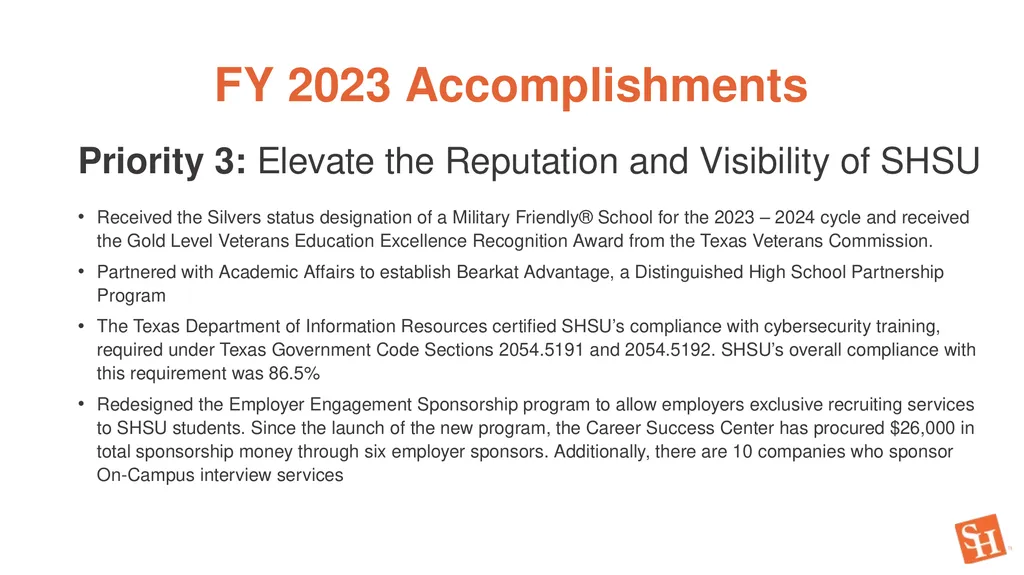 Strategic Enrollment and Innovation FY 2024 - slide 5 of 22