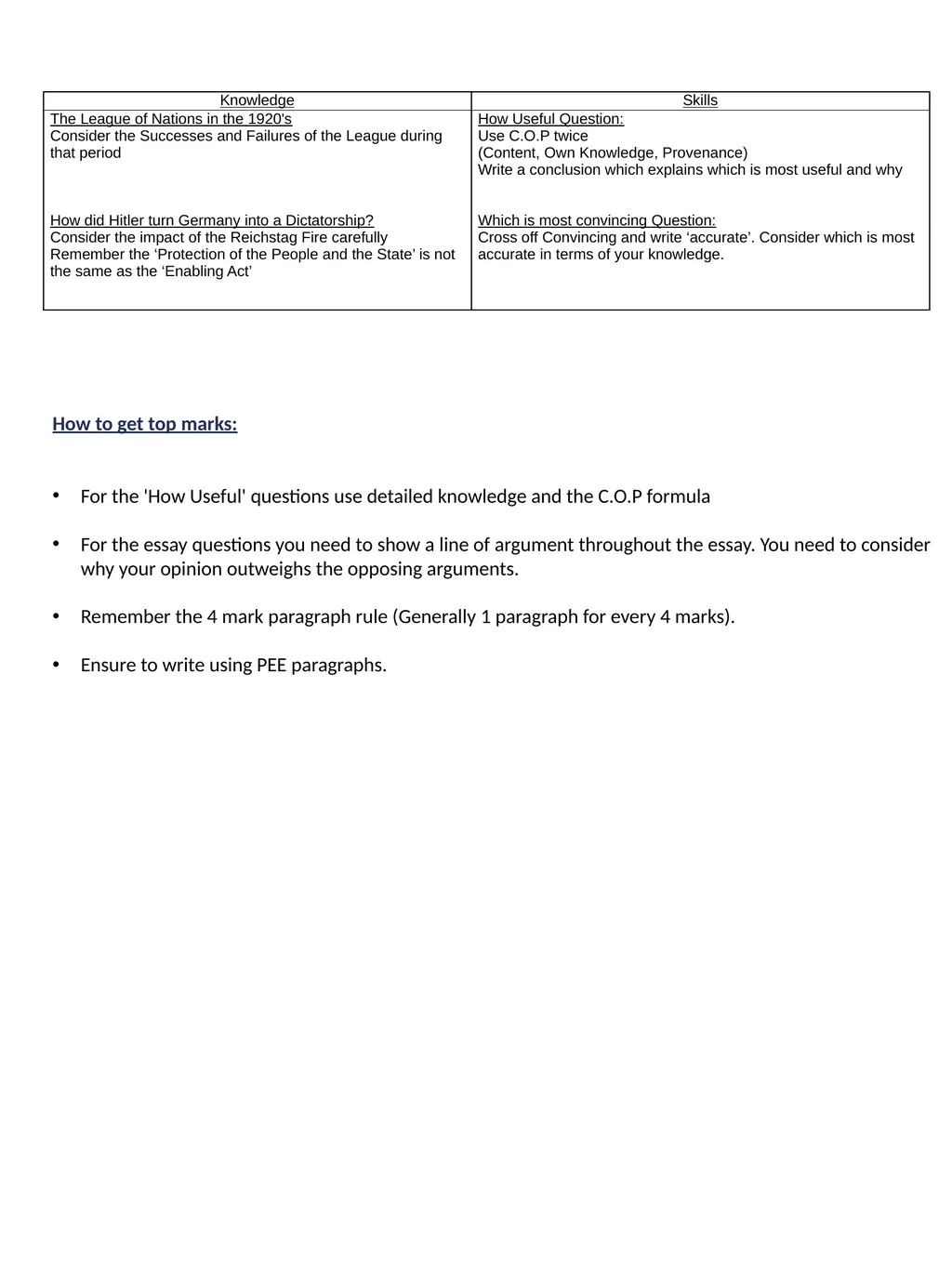 Year 10 June Assessment Revision Guide Revision - slide 12 of 34