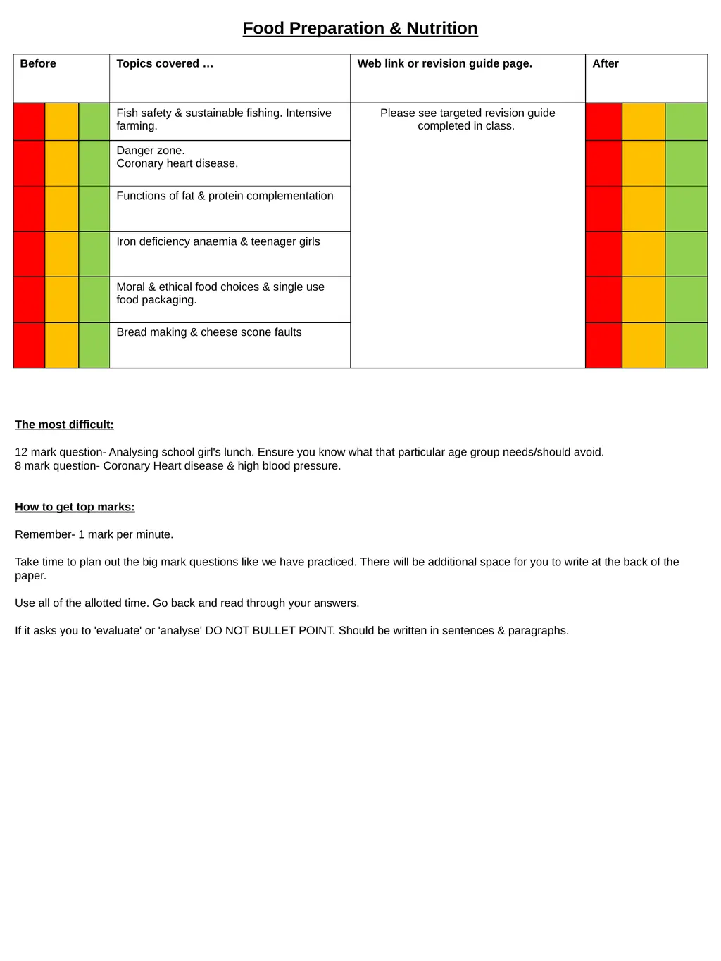 Year 10 June Assessment Revision Guide Revision - slide 32 of 34