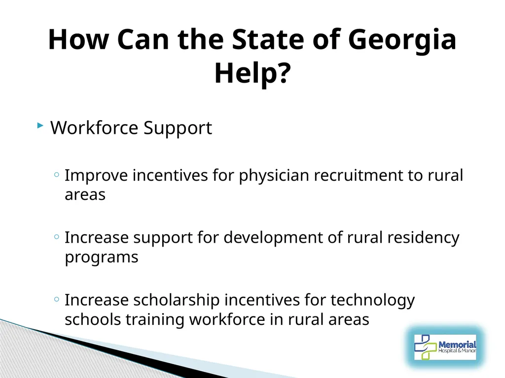 Georgia House Rural Development Council Memorial - slide 11 of 16