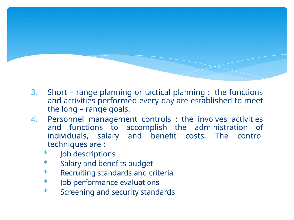 Control Objectives Control : Policies, procedures, - slide 13 of 31