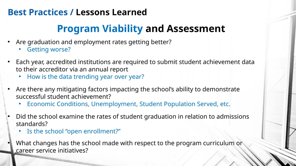 Best Practices: Independent Third-Party - slide 38 of 54