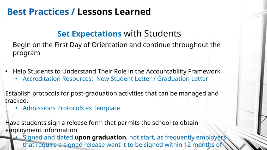 Best Practices: Independent Third-Party - slide 43 of 54