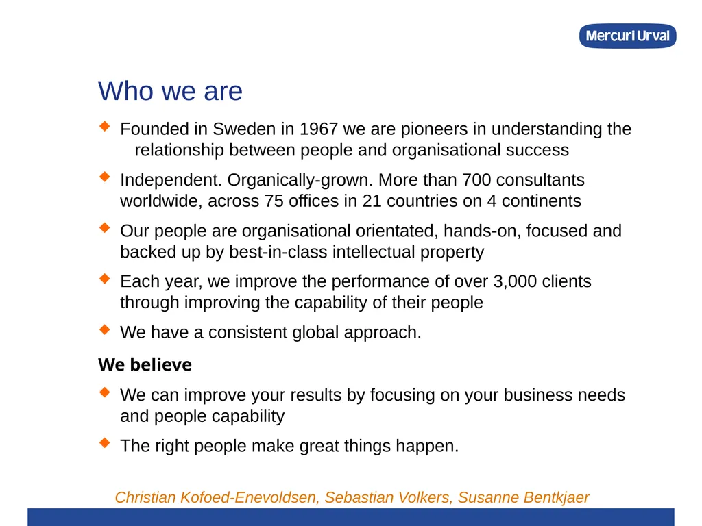 Recruiting Future Public Sector Leaders Mercuri - slide 3 of 16