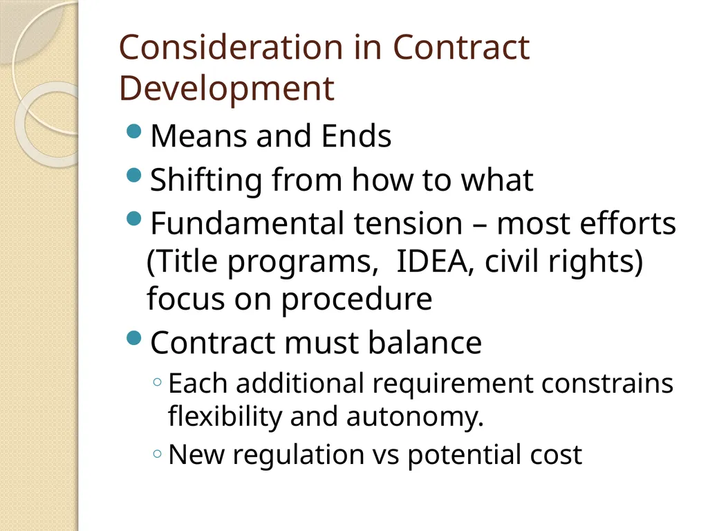 Charter Contract and Performance Framework - slide 9 of 28