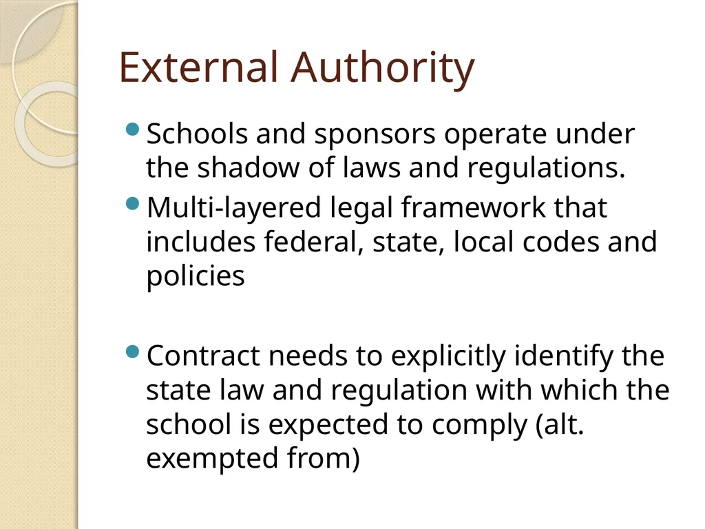 Charter Contract and Performance Framework - slide 6 of 28