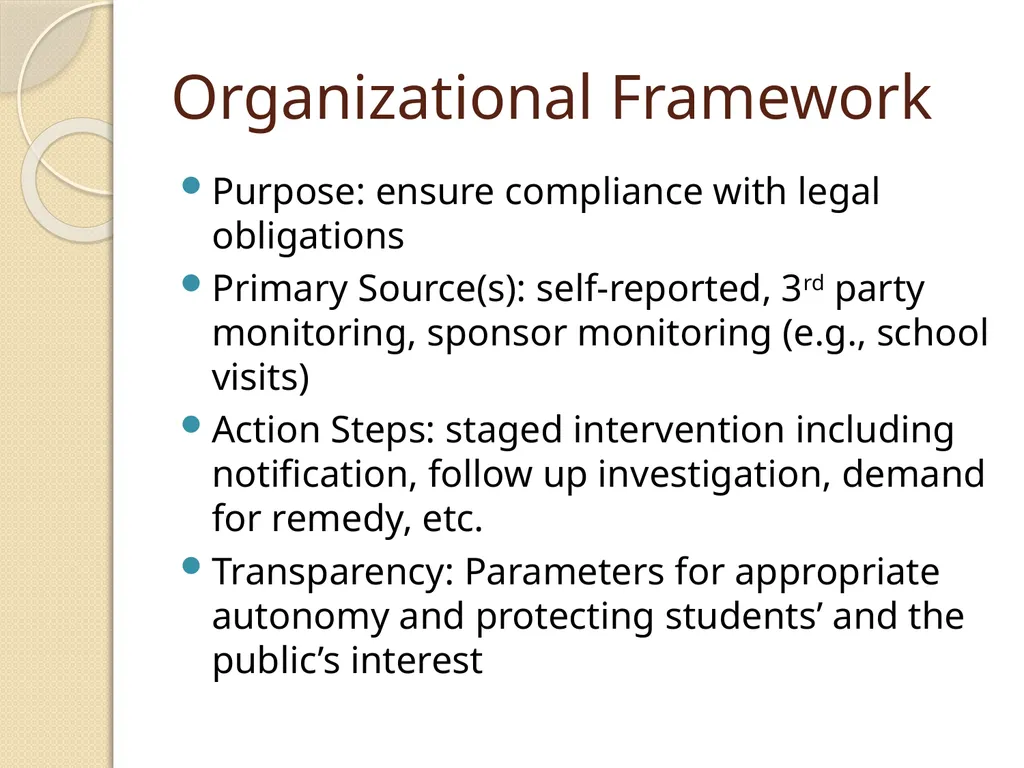 Charter Contract and Performance Framework - slide 26 of 28