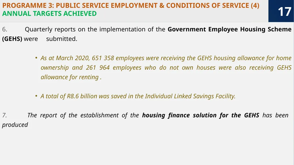“Growing South Africa together for a capable and - slide 17 of 34