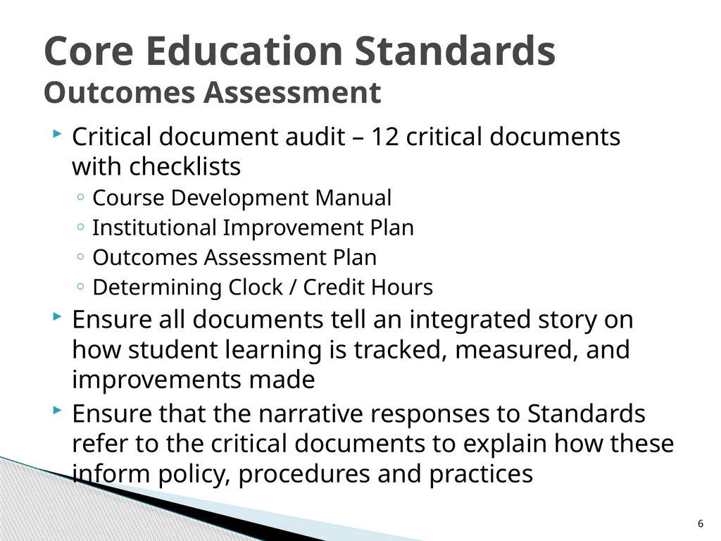 Navigating DETC Accreditation DETC's Fall Workshop - slide 6 of 19