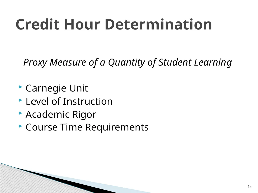 Navigating DETC Accreditation DETC's Fall Workshop - slide 14 of 19