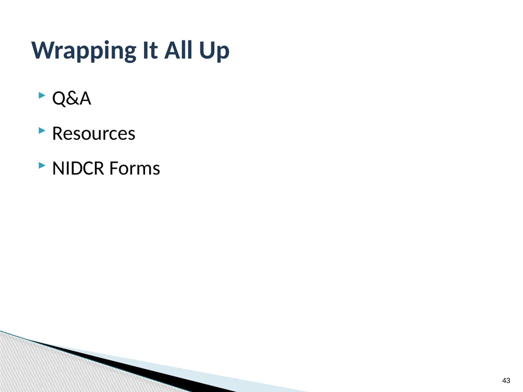 Note: This hidden slide will not show in a slide - slide 42 of 46