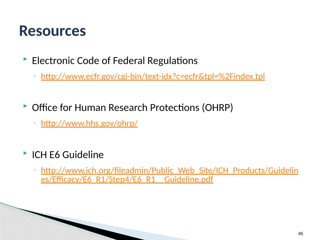 Note: This hidden slide will not show in a slide - slide 44 of 46