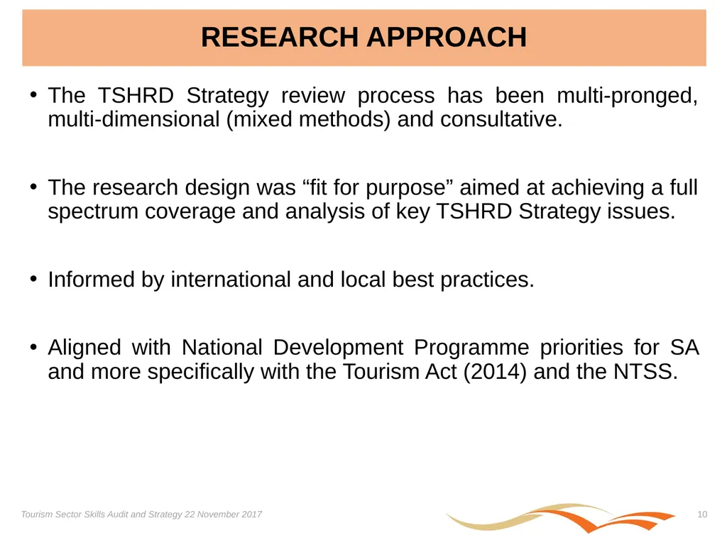 Presentation on the Skills Audit Report and the - slide 10 of 52