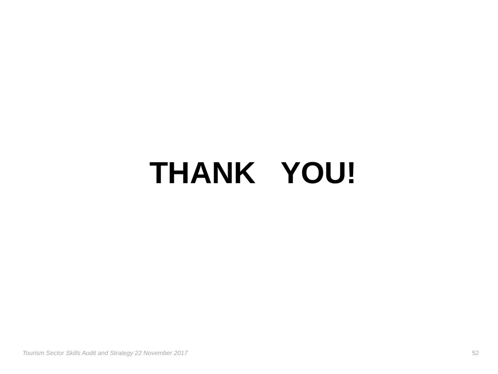 Presentation on the Skills Audit Report and the - slide 52 of 52