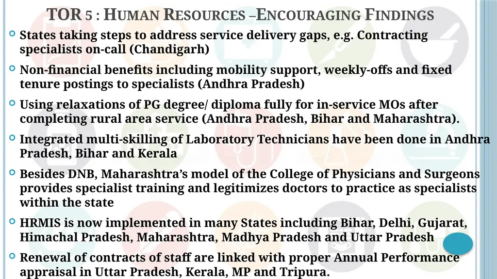 10TH COMMON REVIEW MISSION JS (Policy) Background - slide 19 of 43