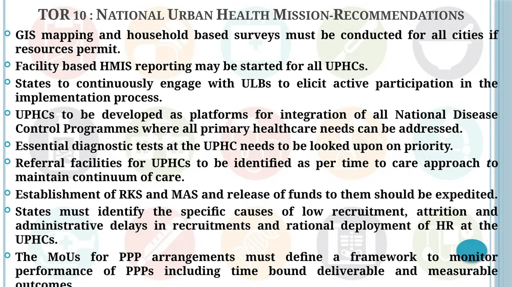 10TH COMMON REVIEW MISSION JS (Policy) Background - slide 37 of 43