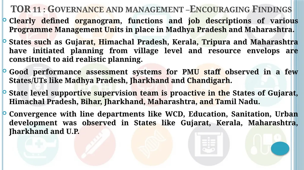 10TH COMMON REVIEW MISSION JS (Policy) Background - slide 38 of 43