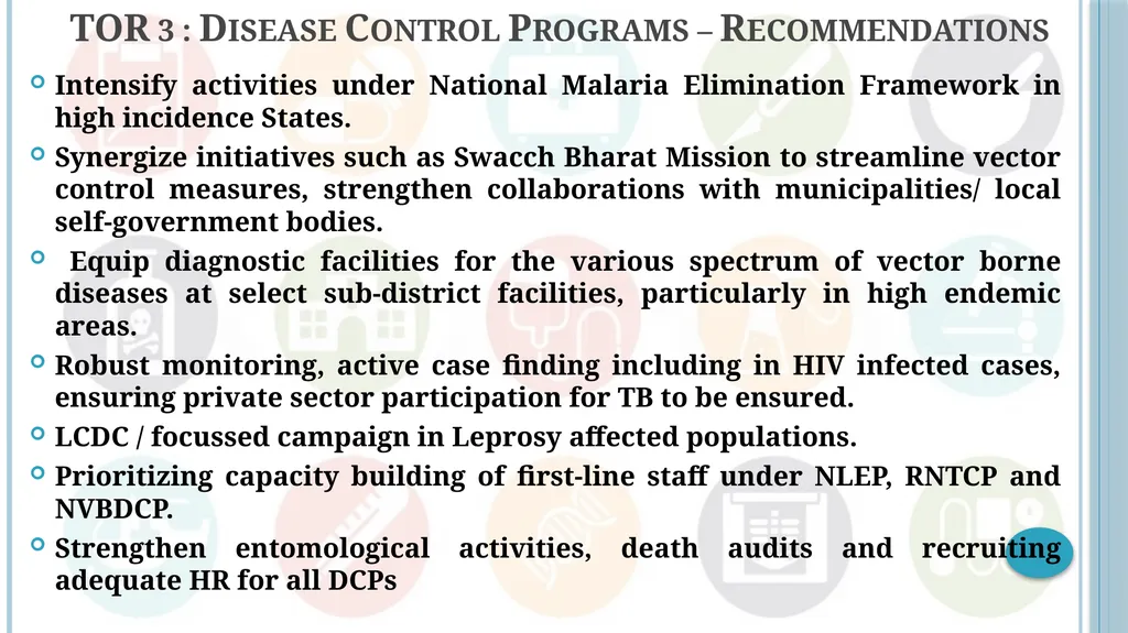 10TH COMMON REVIEW MISSION JS (Policy) Background - slide 15 of 43