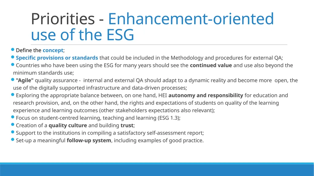 Thematic Peer Group C on Quality Assurance - slide 17 of 26