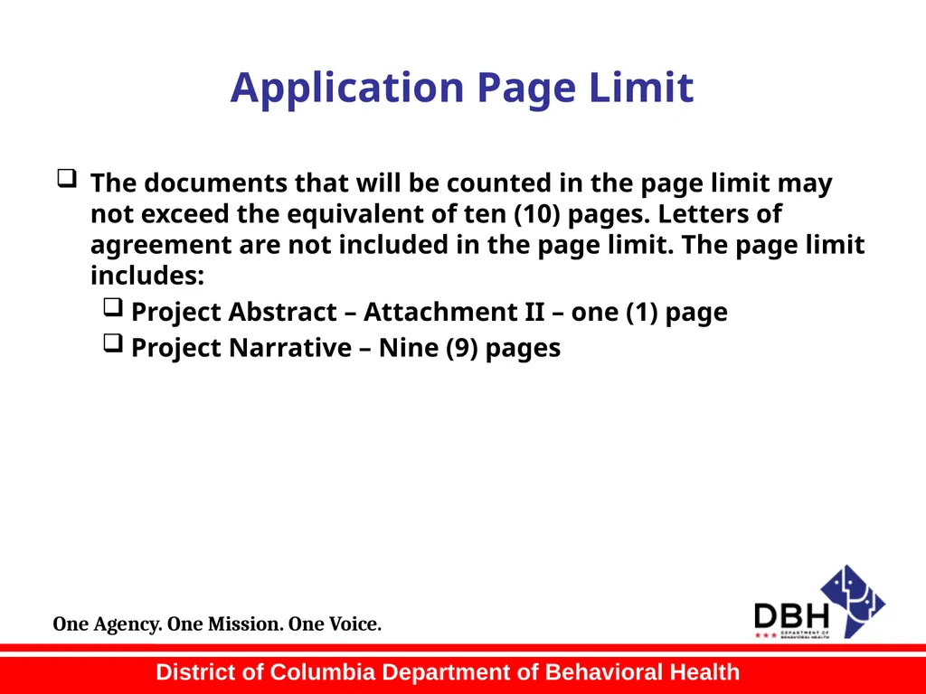 RFA Title: School-Based Behavioral Health Services - slide 21 of 41