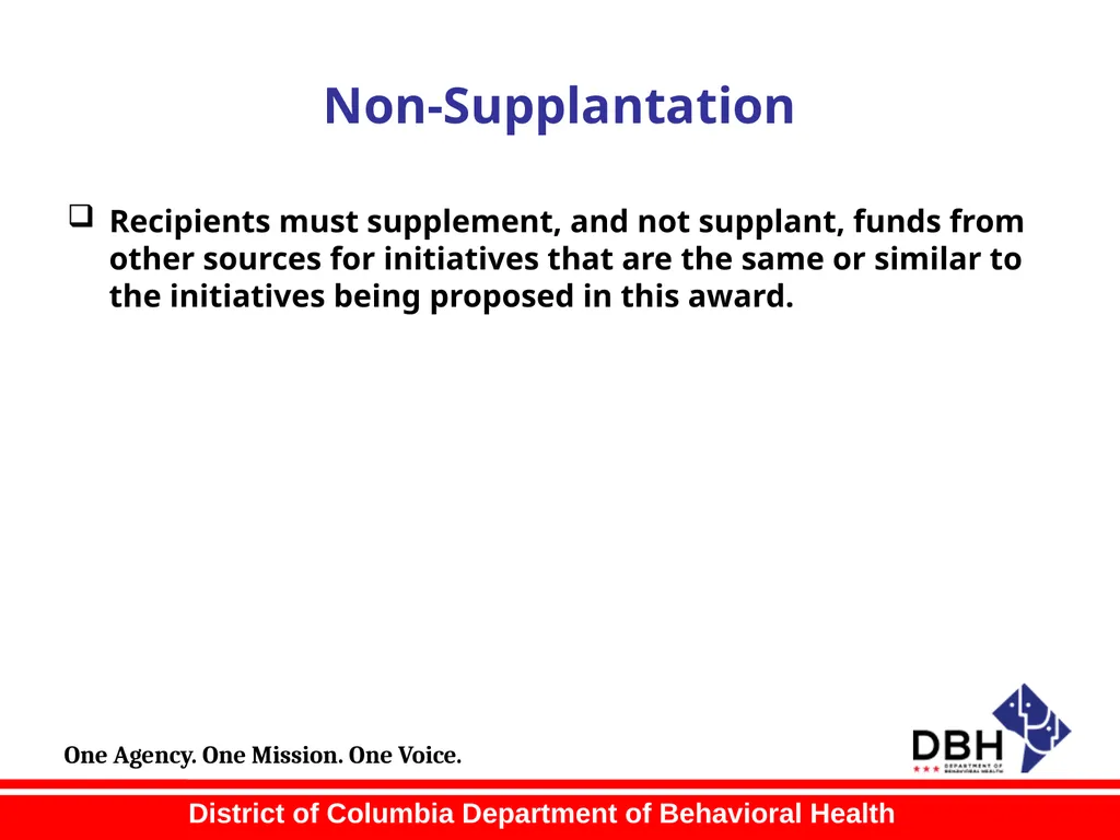 RFA Title: School-Based Behavioral Health Services - slide 11 of 41