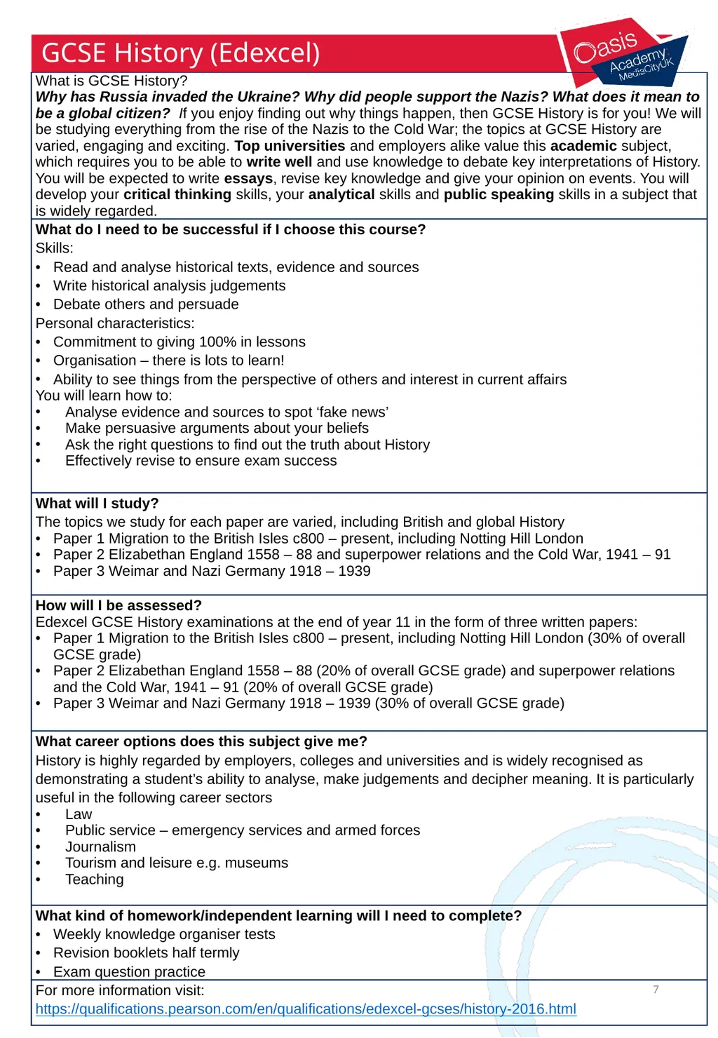 Options Booklet 2023-2024 1 2 A curriculum - slide 7 of 22