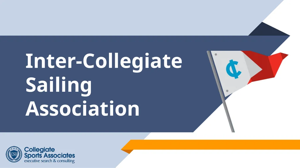 Inter-Collegiate Sailing Association Background on - slide 1 of 33