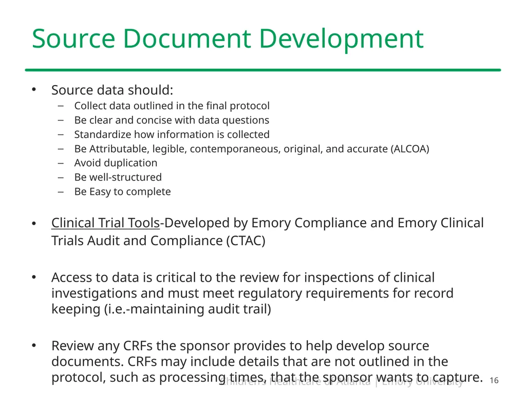 Study Start-Up and Implementation PEARLS December - slide 16 of 26