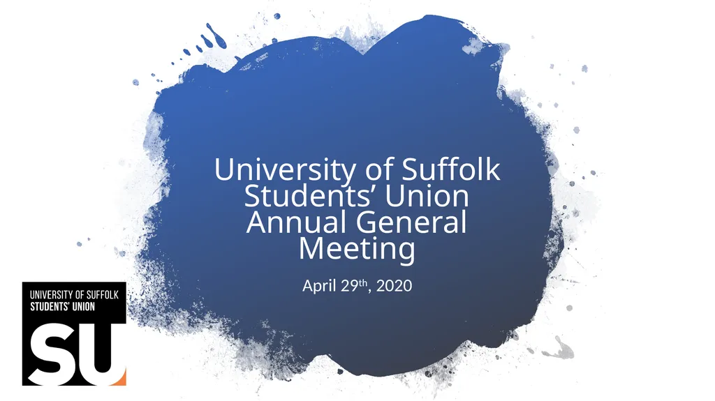 University of Suffolk Students’ Union Annual
