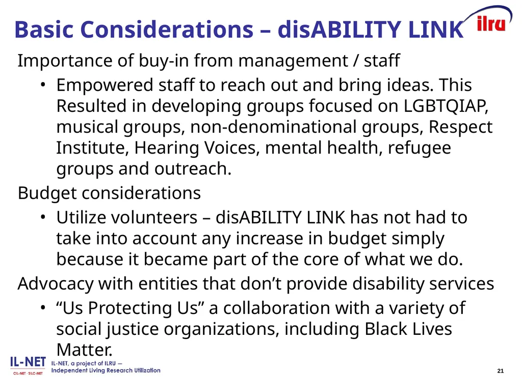Independent Living Research Utilization Susan - slide 21 of 60