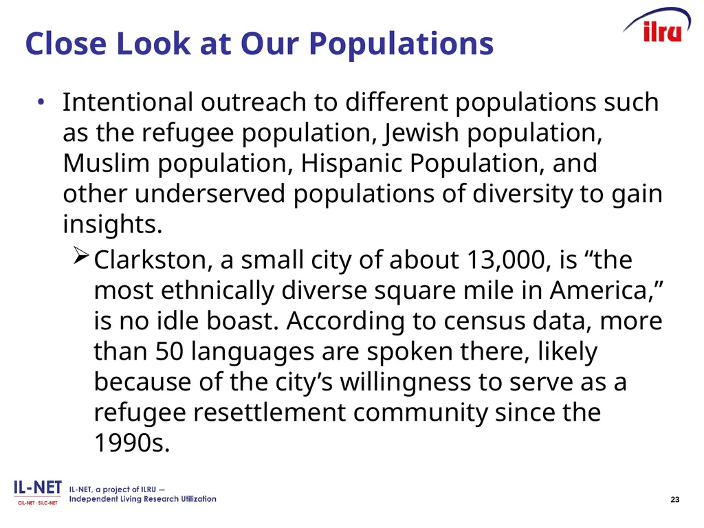 Independent Living Research Utilization Susan - slide 23 of 60