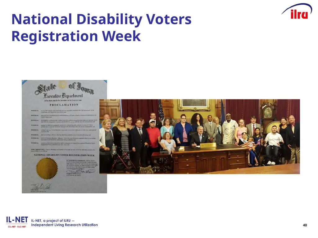 Independent Living Research Utilization Susan - slide 40 of 60