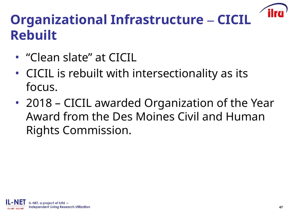 Independent Living Research Utilization Susan - slide 47 of 60