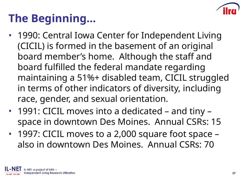 Independent Living Research Utilization Susan - slide 27 of 60
