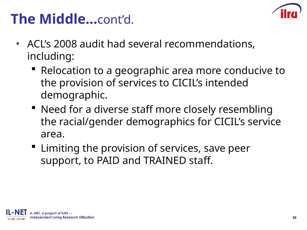 Independent Living Research Utilization Susan - slide 30 of 60
